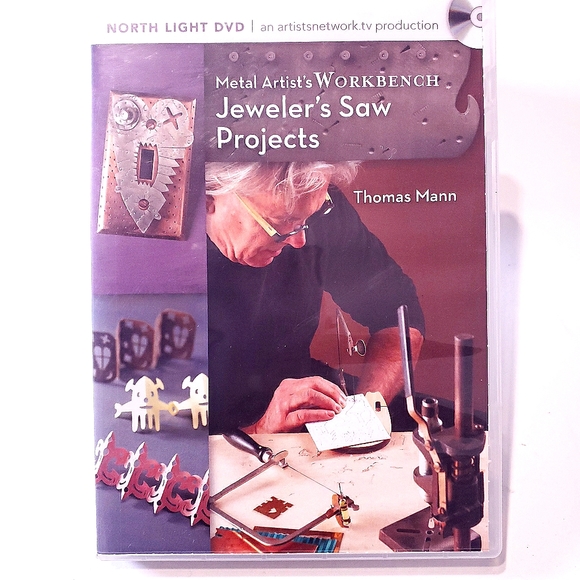Metal Arts Jewlers Saw Projects DVD Thomas Mann - Picture 1 of 4